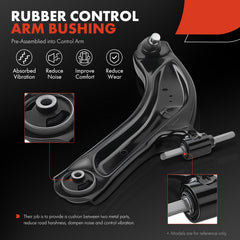 A-Premium front lower arm is pre-greased for quick installation.