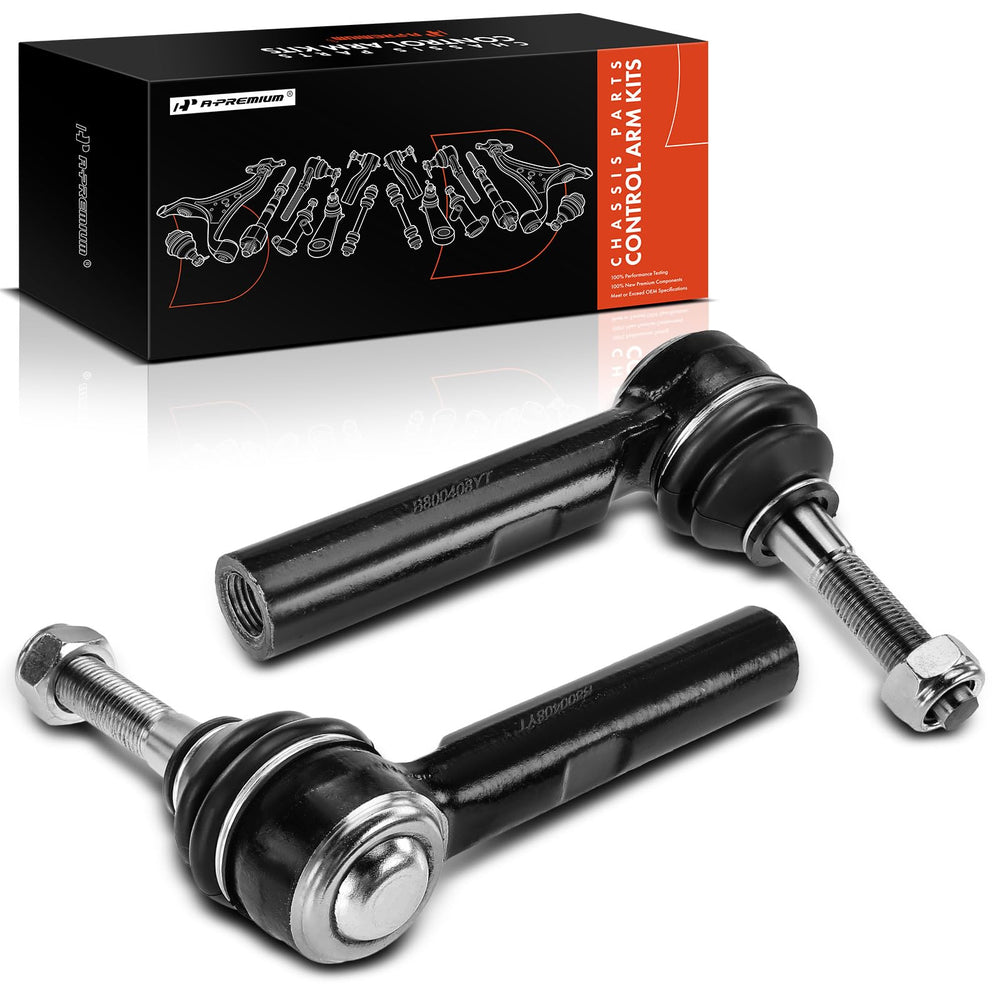 A-Premium front outer tie rod end on Chrysler 200 with rugged steel build.