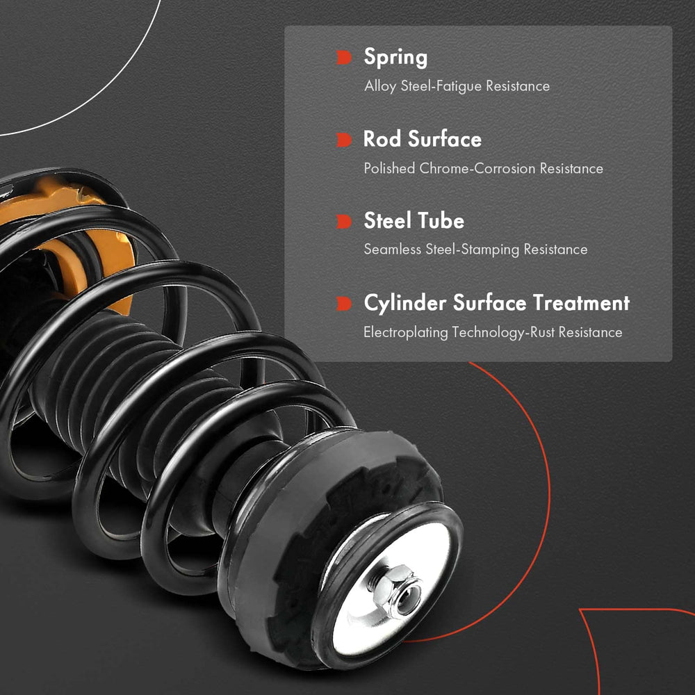 A-Premium front strut mount ensures secure connection and steering confidence.