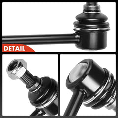 A-Premium reinforced steel end link demonstrates robust suspension support.