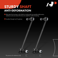 A-Premium front right sway bar link for Hyundai Santa Fe 2007-2012 reinforces road feedback
