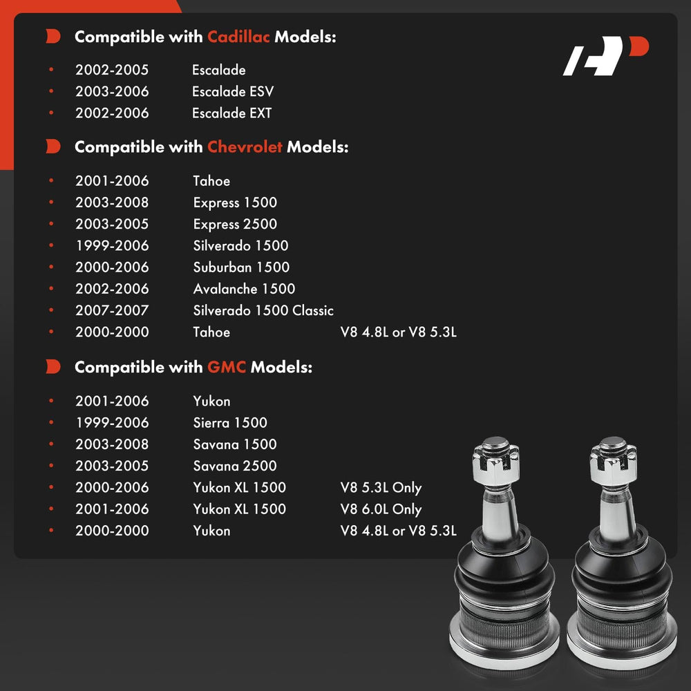 A-Premium front upper ball joint passenger side enhances handling