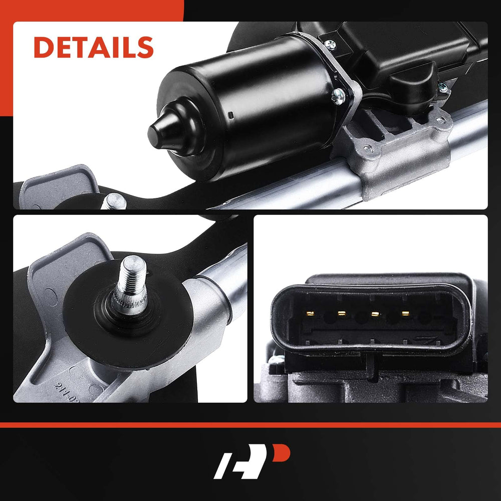 A-Premium front wiper system components array highlighting quality and compatibility.