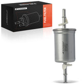 A-Premium fuel filter for Ford F-150 closeup shows sturdy housing for clean fuel delivery