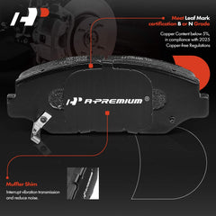 A-Premium G3000 rotor material delivers durable braking performance