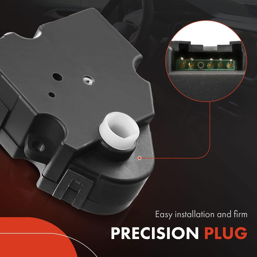 Internal mechanism of the A-Premium blend door actuator demonstrates smooth movement.