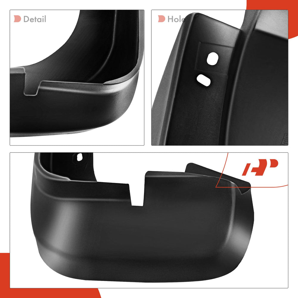 A-Premium mud flap hardware kit enables drill-free mounting