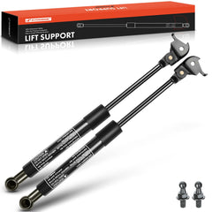 A-Premium front-left hood lift support for 80-series Toyota; smooth opening.
