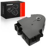 A-Premium blend door actuator close-up showing 5-pin connector for compatibility