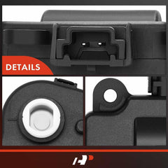 Main air inlet actuator assembly enables accurate airflow routing.