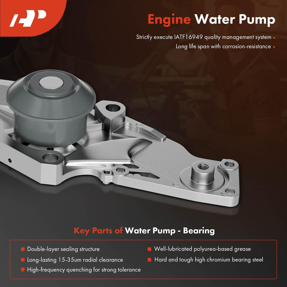 A-Premium hydraulic tensioner indicating modern belt tensioning