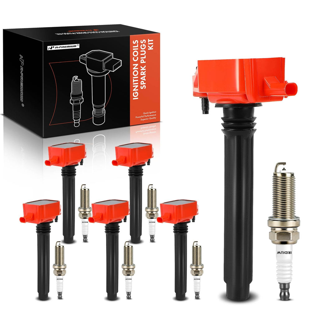 A-Premium ignition coil pack with 2 pins for reliable ignition.