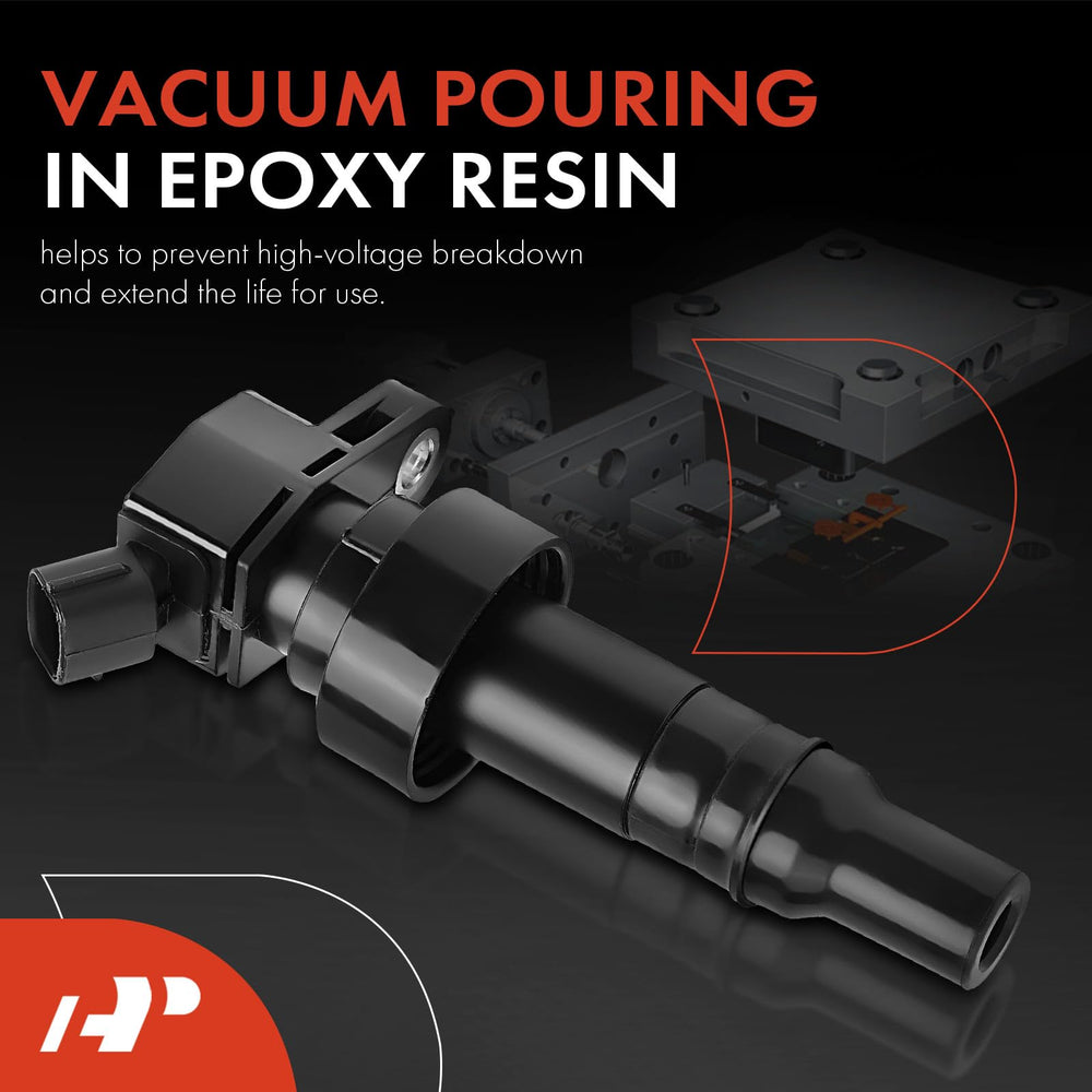 A-Premium ignition coil pack four coils out of box ready for installation