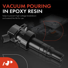 A-Premium ignition coil pack four coils out of box ready for installation