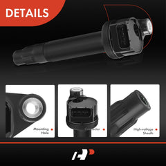 A-Premium ignition coil-pack blade terminals and connectors ready for quick swap.