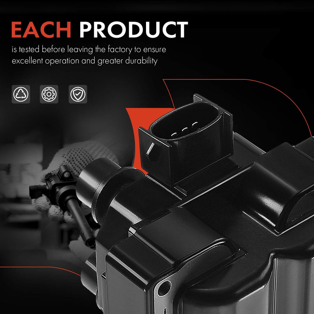 A-Premium ignition coil set 2 terminal type 3-blade for compatible engines.