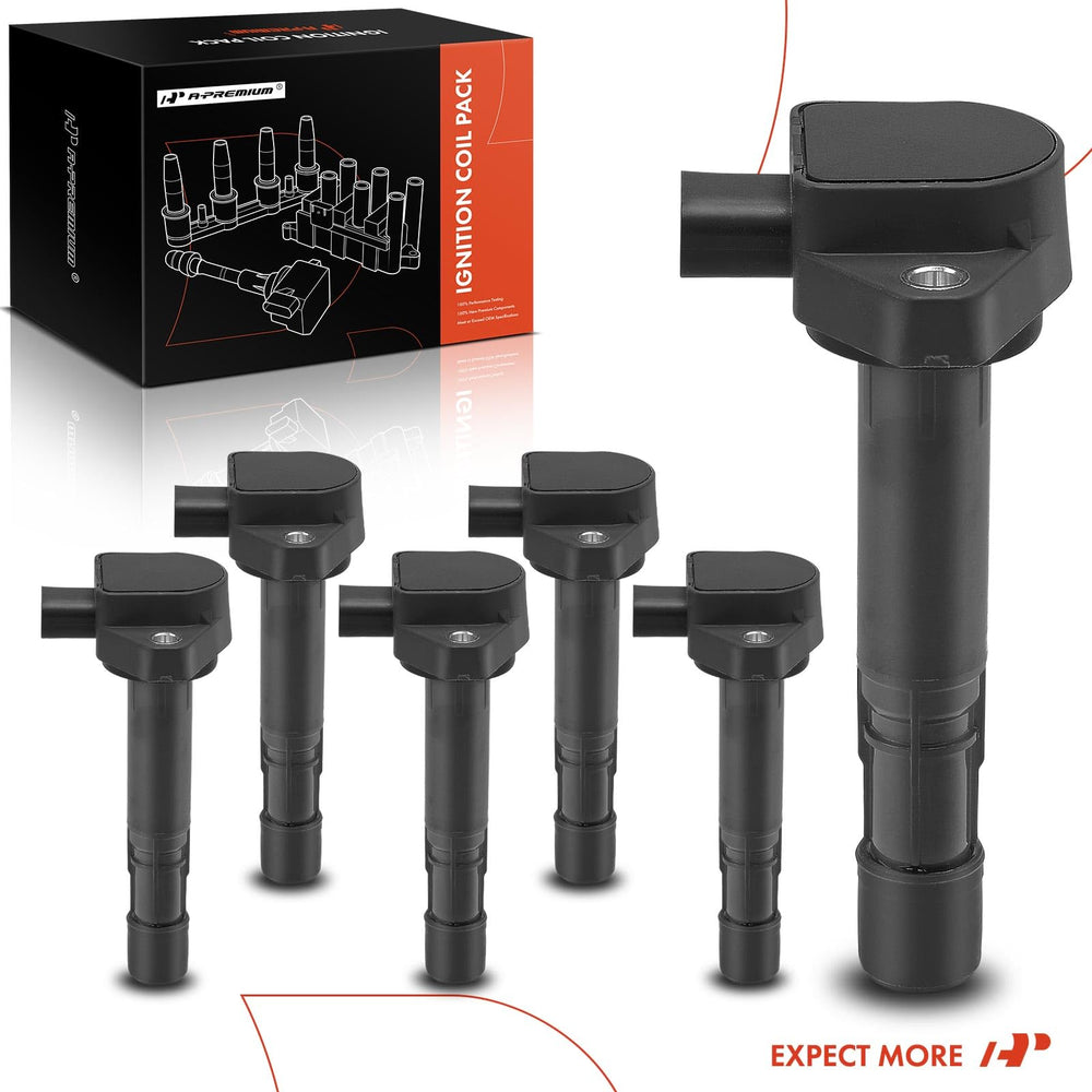 Pack image shows multiple coils with included hardware and part numbers