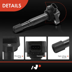 Under-hood installation concept illustrating straightforward coil swap