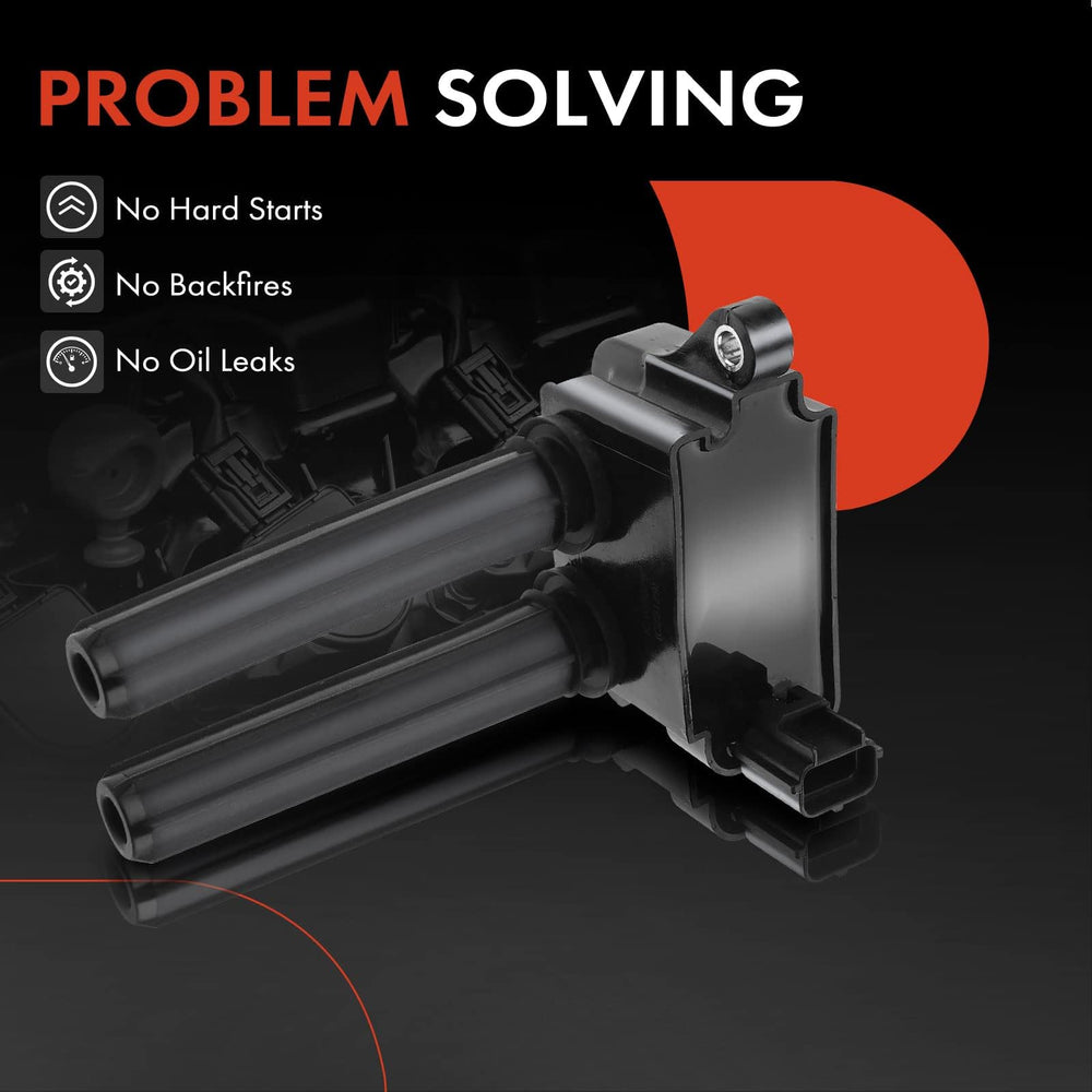 A-Premium ignition coil specs: 12V, 0.77 ohm primary resistance.