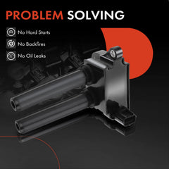 A-Premium ignition coil specs: 12V, 0.77 ohm primary resistance.