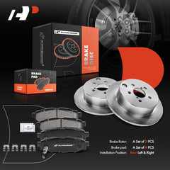 Complete kit for straightforward replacement and reliable braking.