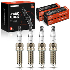 A-Premium Iridium Platinum spark plug close-up with durable electrode for reliable ignition.