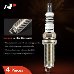 A-Premium Spark Plugs electrode-detail highlights premium ignition tip.