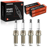 A-Premium iridium-platinum spark plugs pack of four for broad vehicle compatibility.