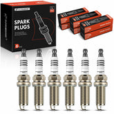 A-Premium iridium-platinum spark plugs close-up showing durable iridium tip for longevity