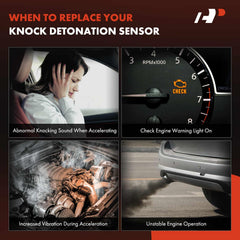 A-Premium Element knock sensor supports consistent detonation sensing across conditions