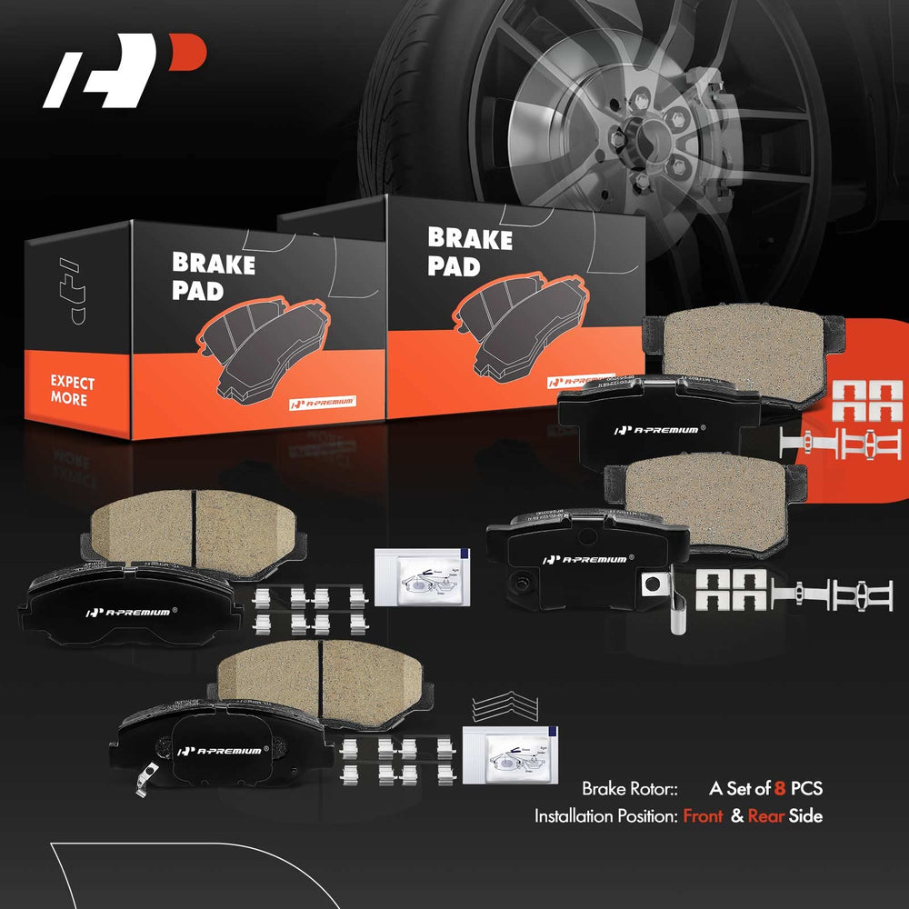 A-Premium Leaf Mark certified brake pads for eco-friendly performance