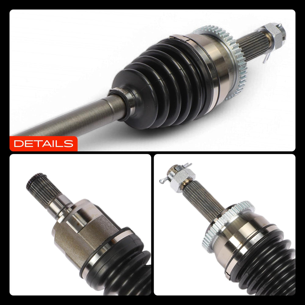 A-Premium left axle compressed length 26.34 inches for accurate fit