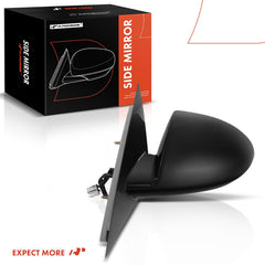 APremium black outside mirror supports daily driving visibility for Chevrolet Impala.