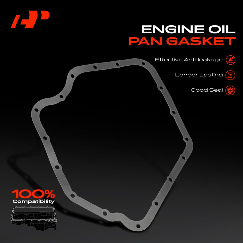 Close-up shows gasket material quality for lasting under-hood sealing
