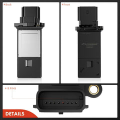 A-Premium MAF sensor housing detail reveals robust PBT+GF30 construction.