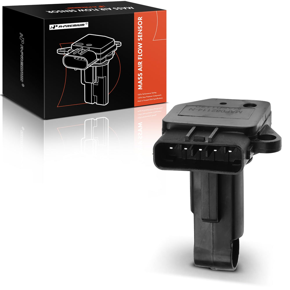 A-Premium 5-pin MAF sensor for Mazda 2, precise air flow reading for smooth idle