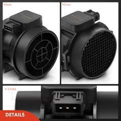 A-Premium MAF sensor packaging photo showing sturdy 3-pin housing