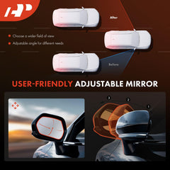A-Premium manual fold feature helps protect against door dings when parked.