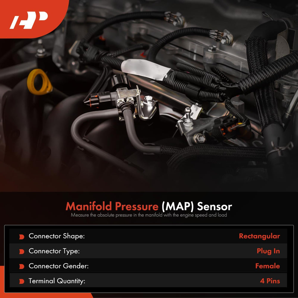 A-Premium MAP sensor for Ford Fusion supports accurate fuel trim