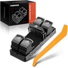 A-Premium master power window switch for VW Jetta front left, reliable replacement.