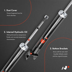 A-Premium Nissan Maxima 2009-2014 fitment rear shock absorber enhances cornering.