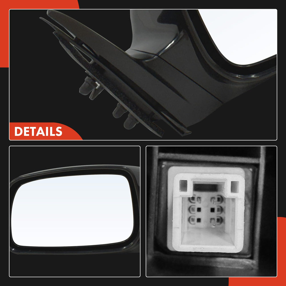 A-Premium non-heated, non-folding Camry mirror for reliable use.