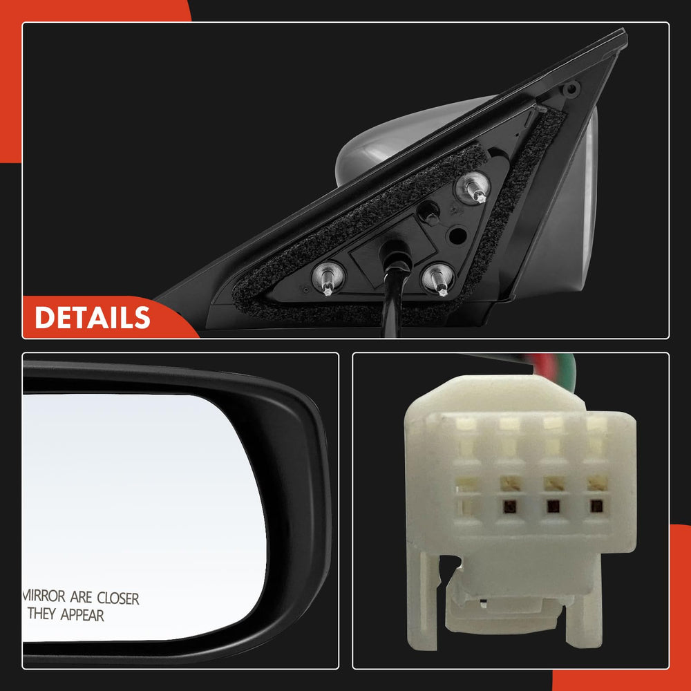 A-Premium non-heated mirror provides reliable daily-use replacement for Altima