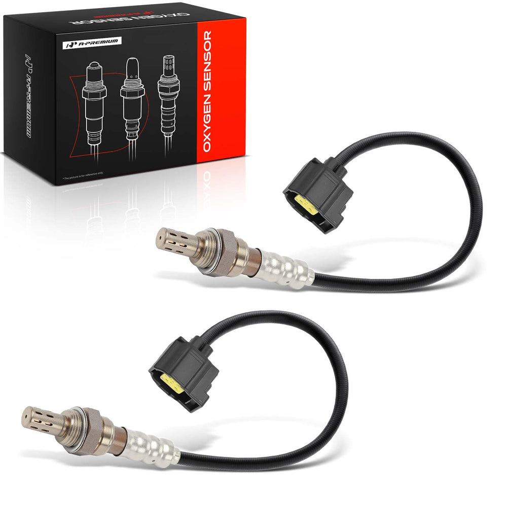 A-Premium O2 sensor 2pc set box packaging for easy handling.