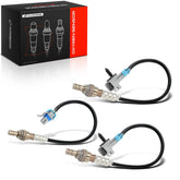 A-Premium O2 sensors set front view showing upstream and downstream components for compatibility