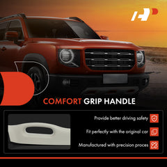 A-Premium OE-replacement A-pillar handle for Ram provides snug fit