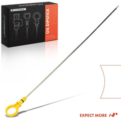 A-Premium clear oil-view dipstick enhances level visibility