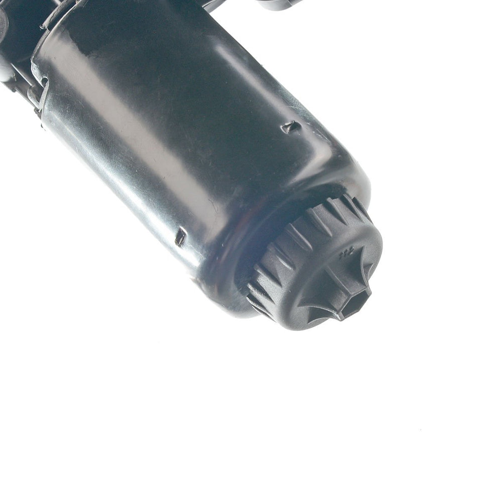 One-year unlimited-mileage warranty included with headlight motor