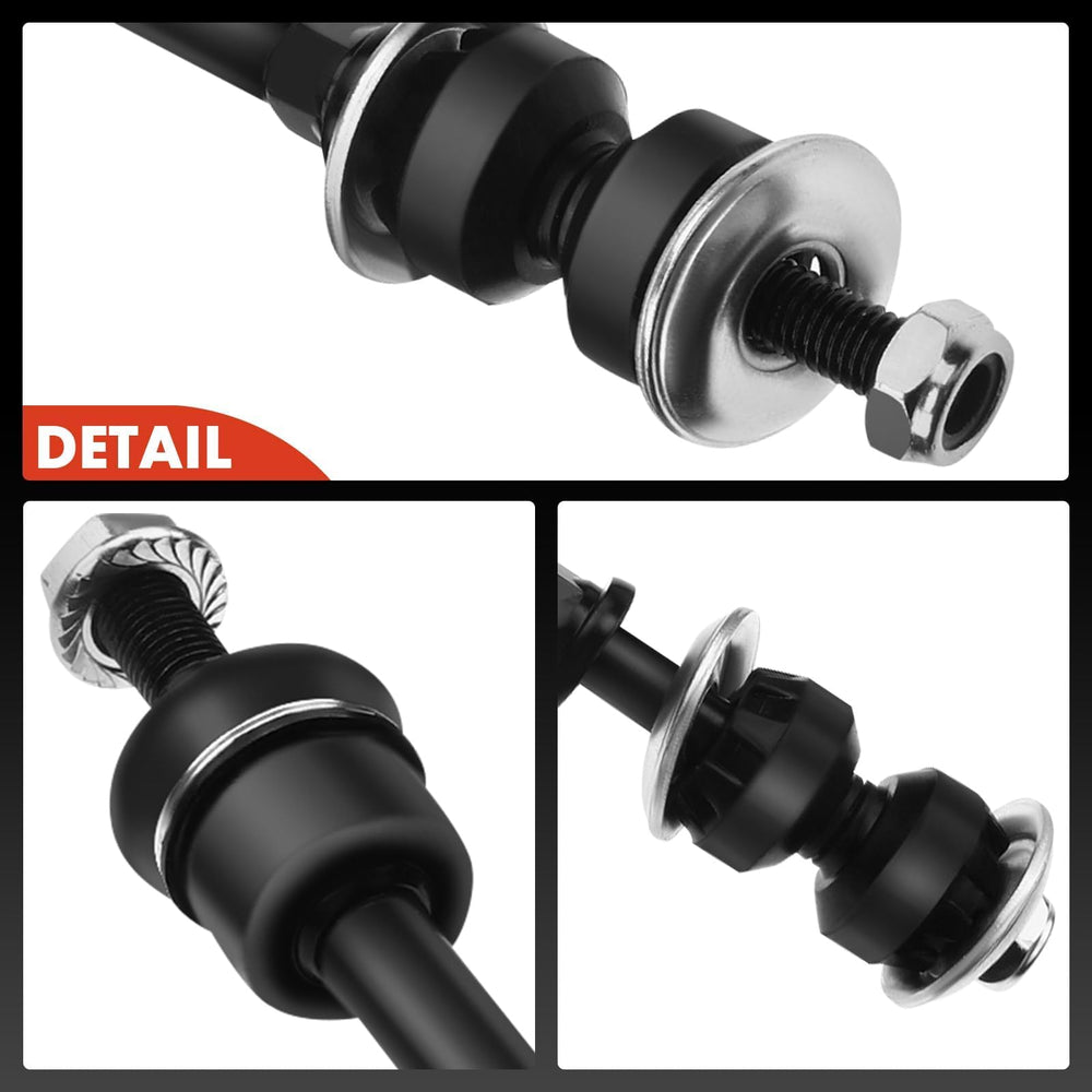 A-Premium one-year warranty mention on suspension link packaging.