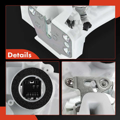 Durable plastic and high-density metal components ensure long-lasting reliability.